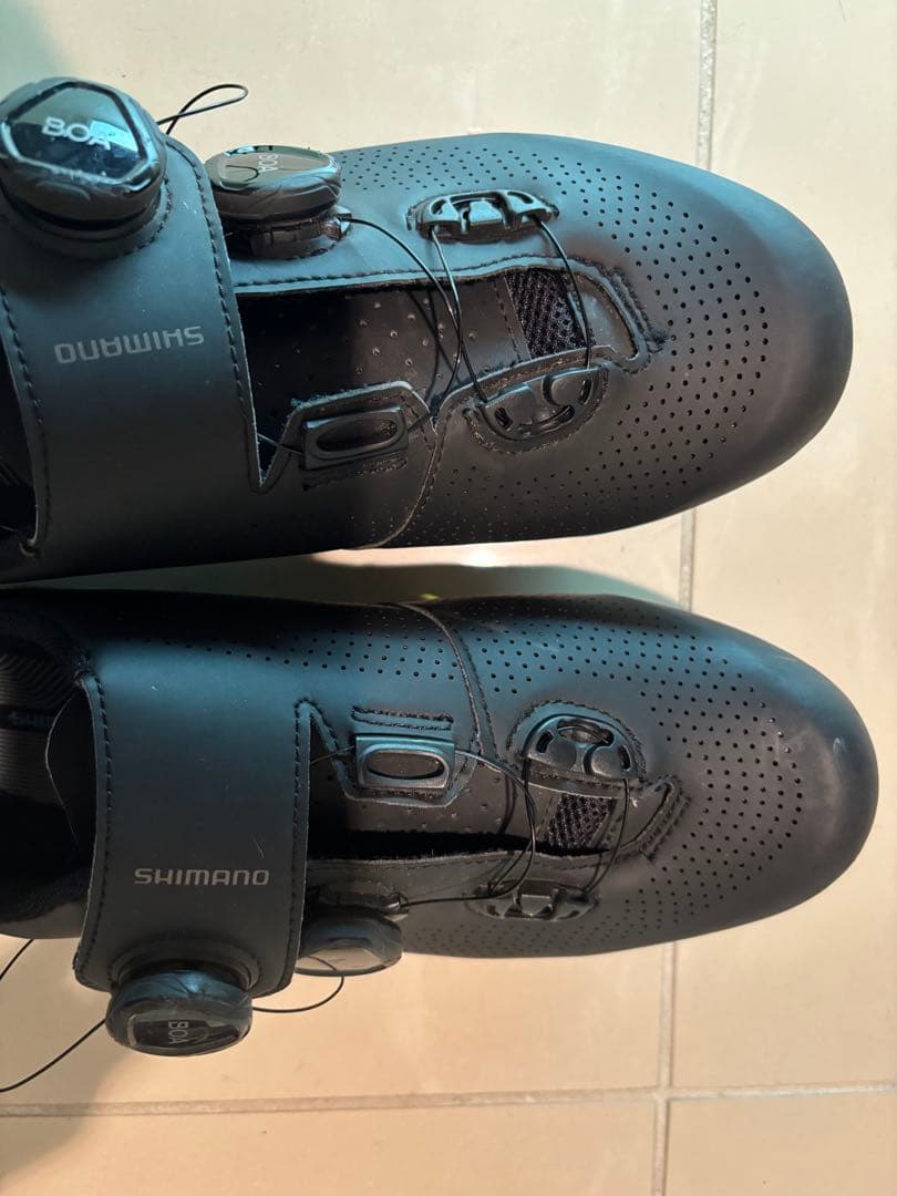 Shimano ブラック ヴィンディングシューズBOAダイヤル