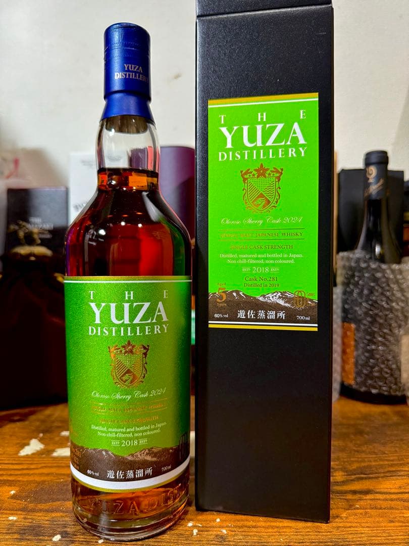 YUZA遊佐オロロソ・シェリーカスク Songs Of Casks 5年2024