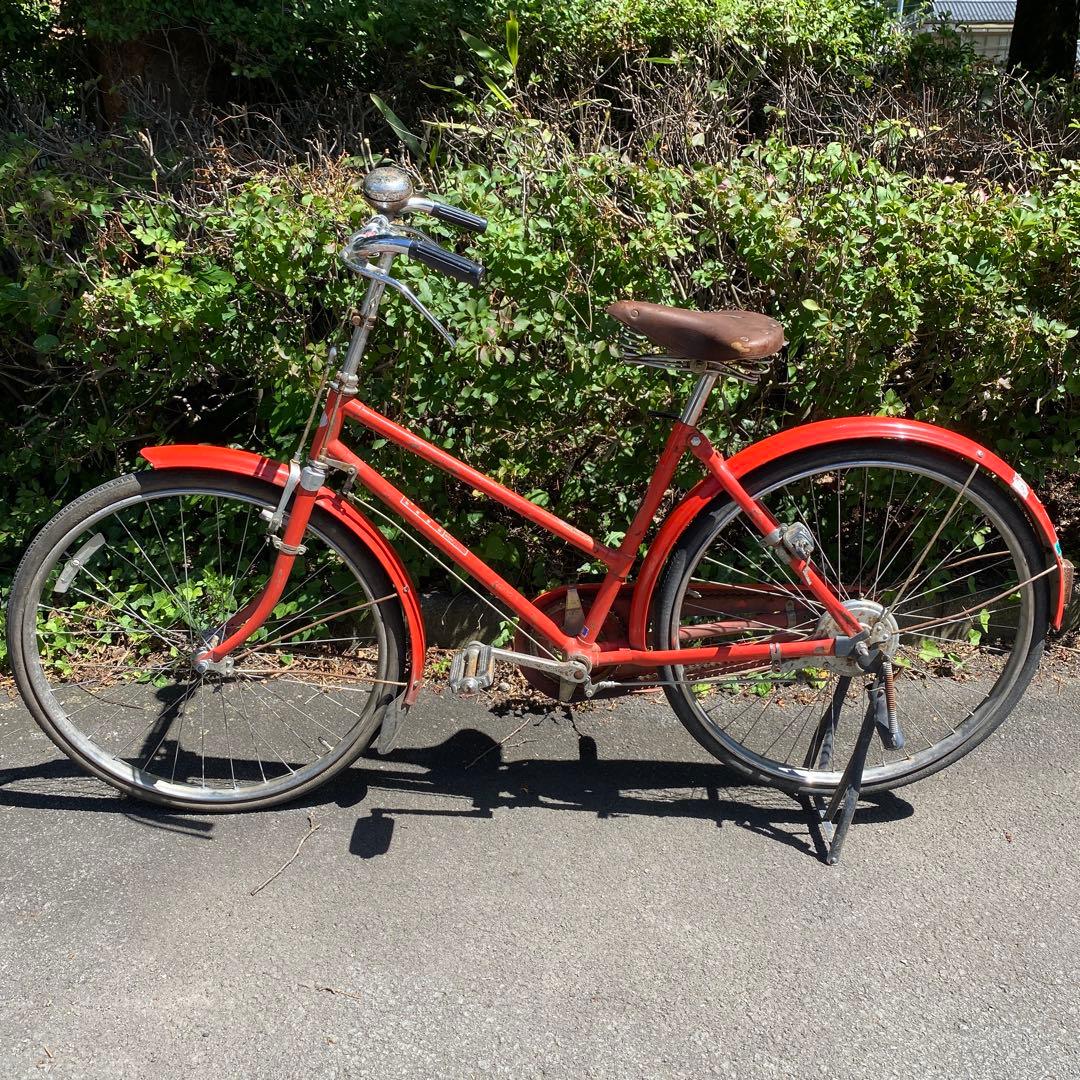 昔の郵便屋さんが使ってた配達自転車　送料込