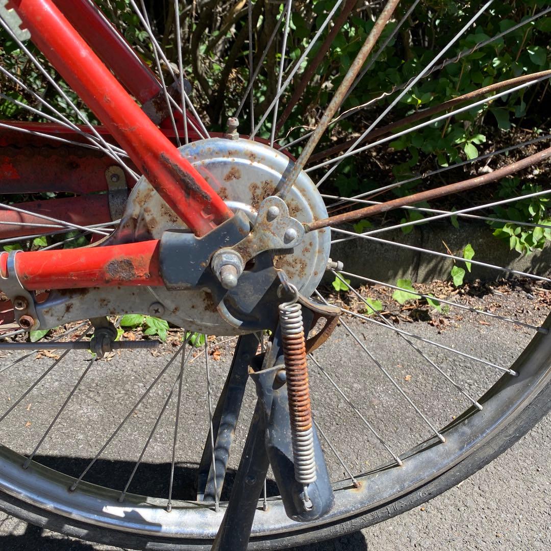 昔の郵便屋さんが使ってた配達自転車　送料込