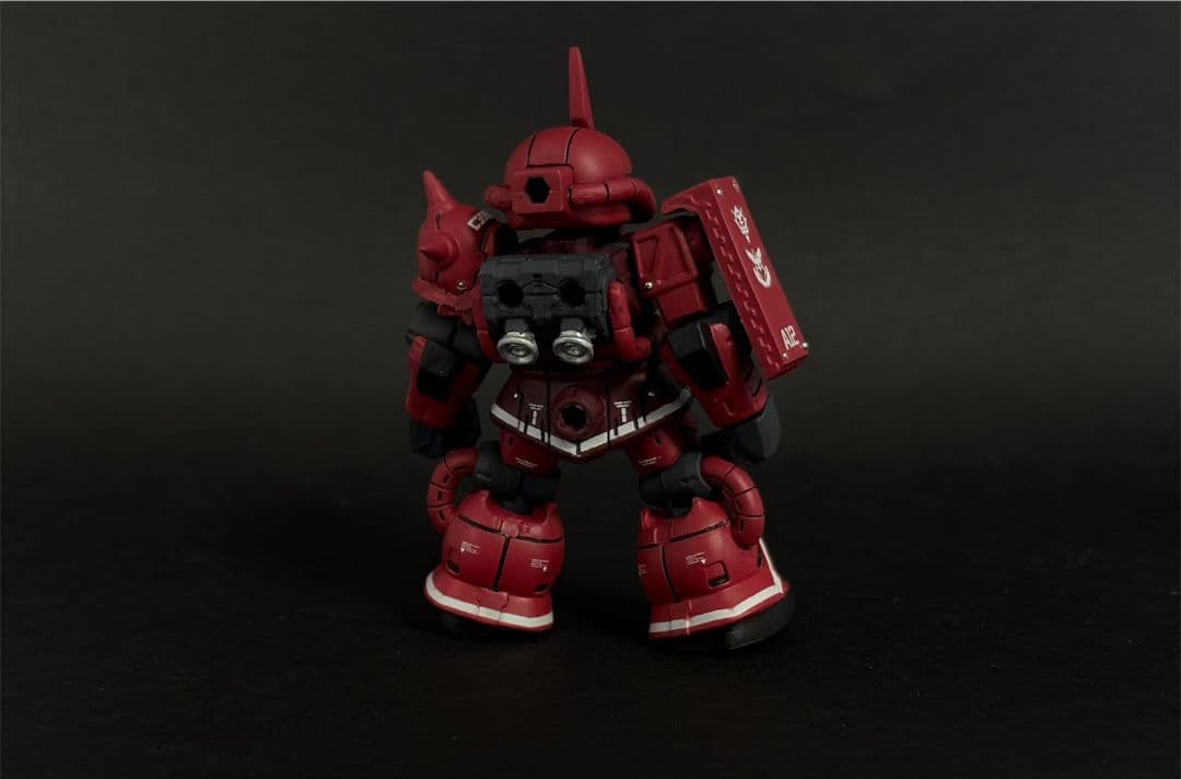 ホ*オ様 モビルスーツアンサンブル ザクII(シャア専用機) 全塗装