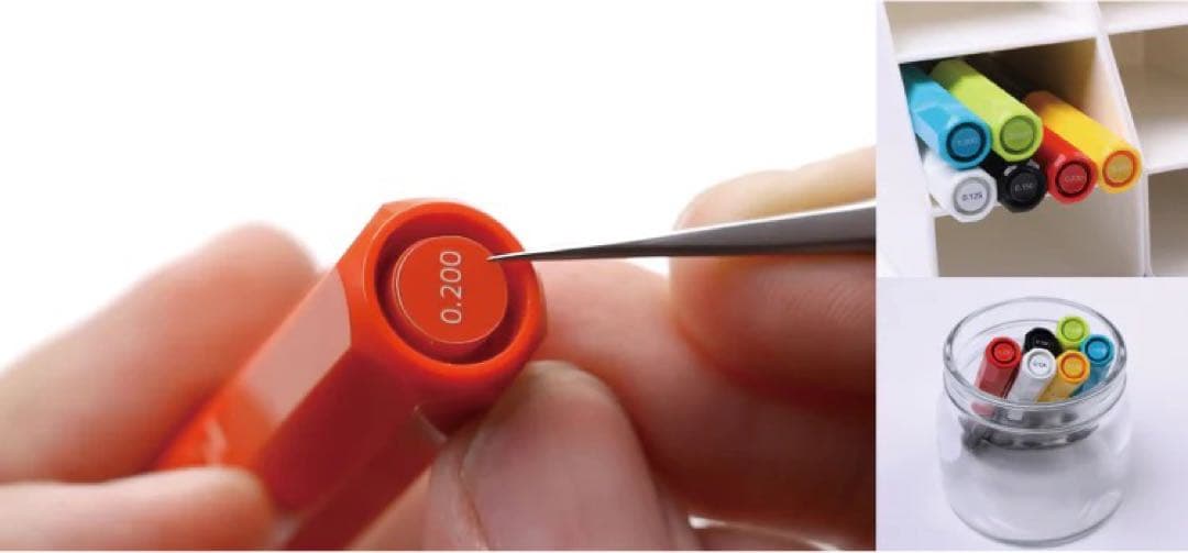 【新品】RAY STUDIO Beacon スジボリタガネ全15種＋専用スタンド