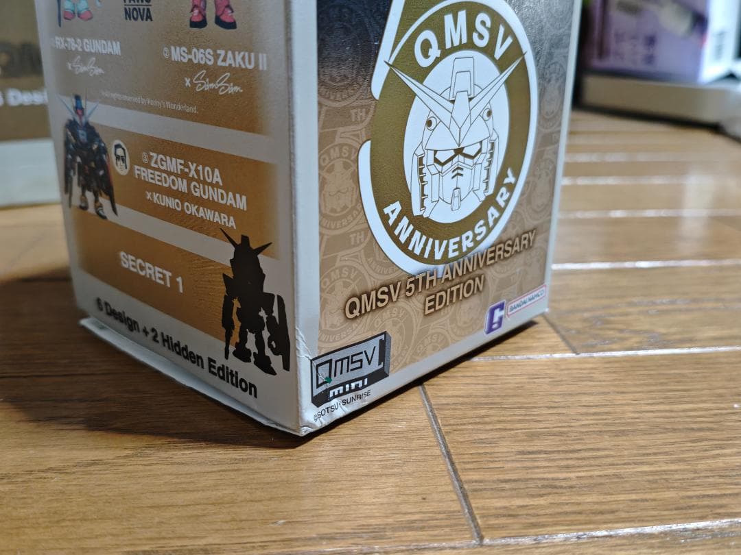 QMSV ミニ 5周年 EDITION ガンダム フィギュア