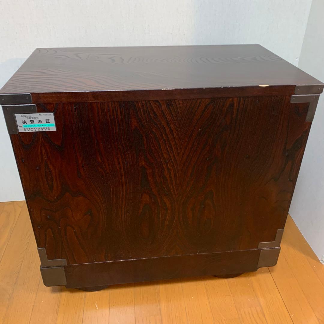 定価77万　岩谷堂箪笥　車箪笥　銅手打