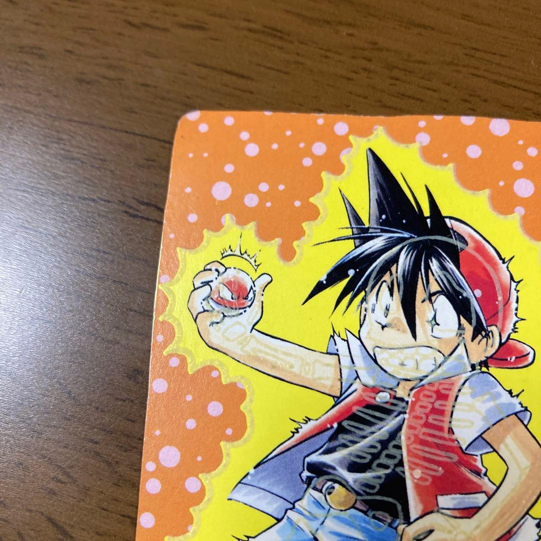 ポケモンスペシャル　フラッシュカード　レッド　ポケットモンスター