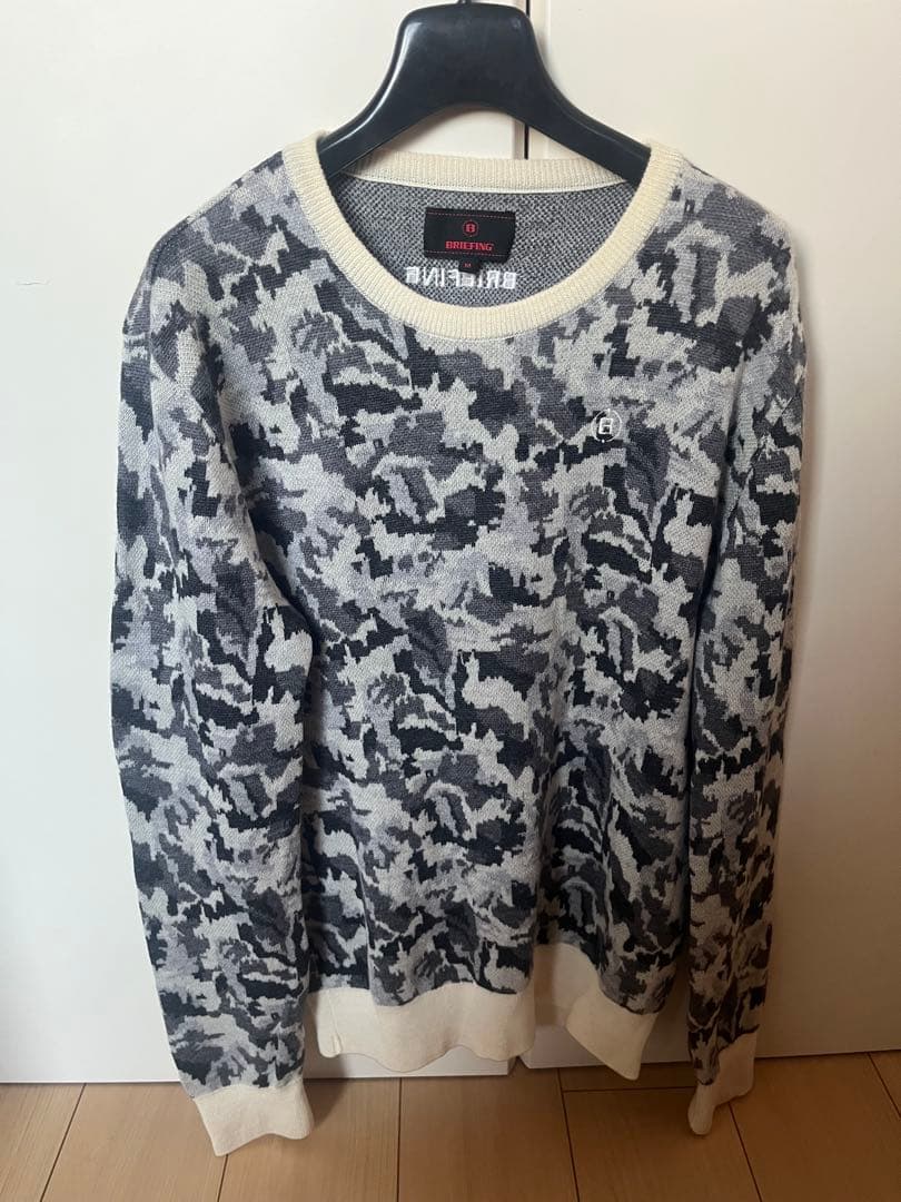 BRIEFING 迷彩柄セーター