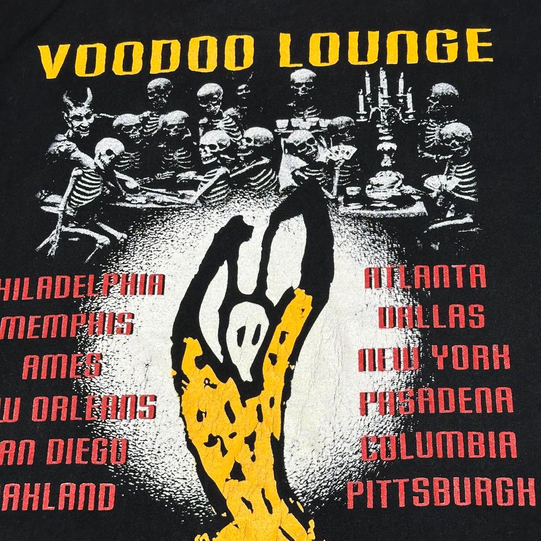 ローリングストーンズ XL スパイクタン ブラック スカル 94