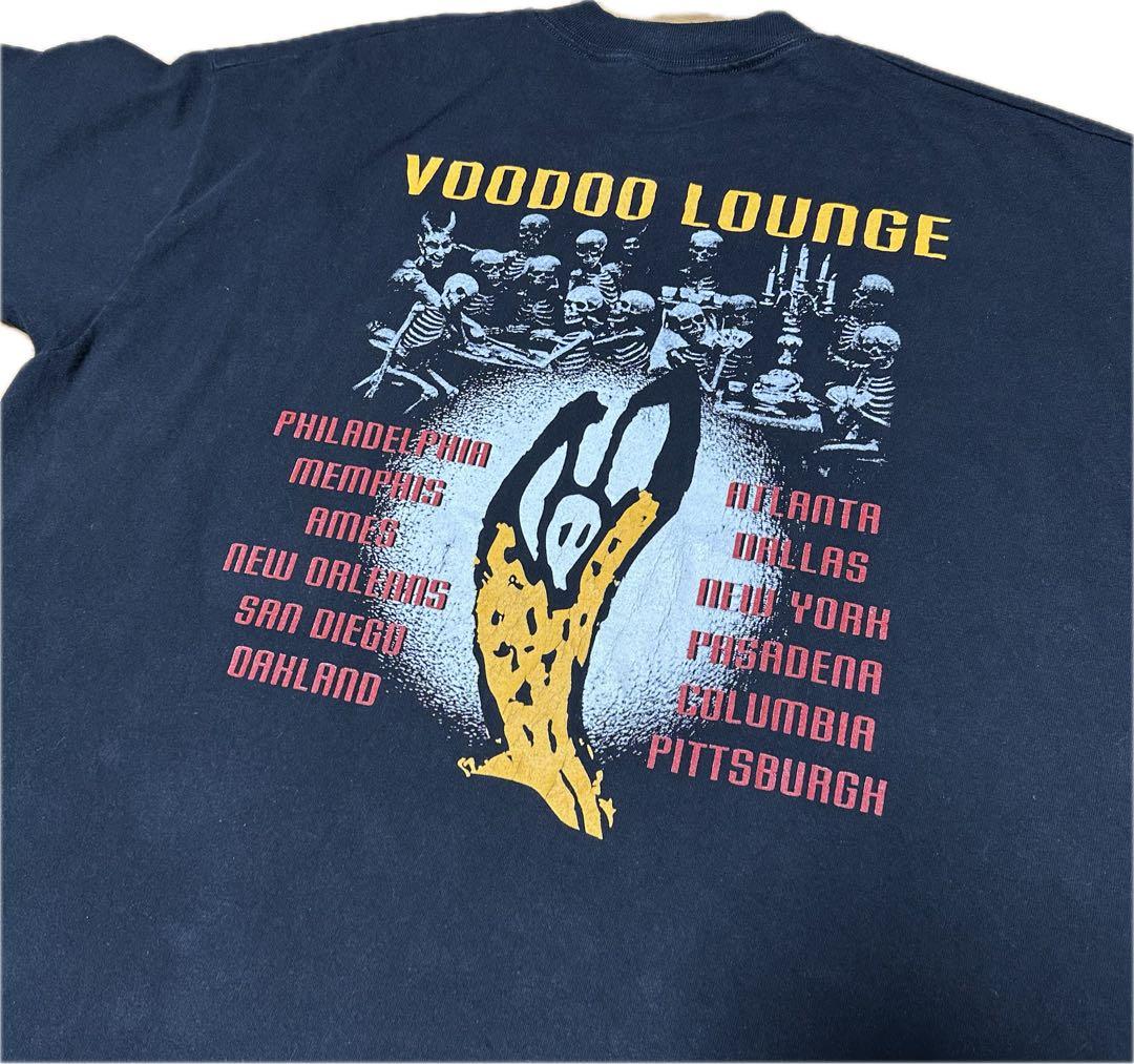 ローリングストーンズ XL スパイクタン ブラック スカル 94