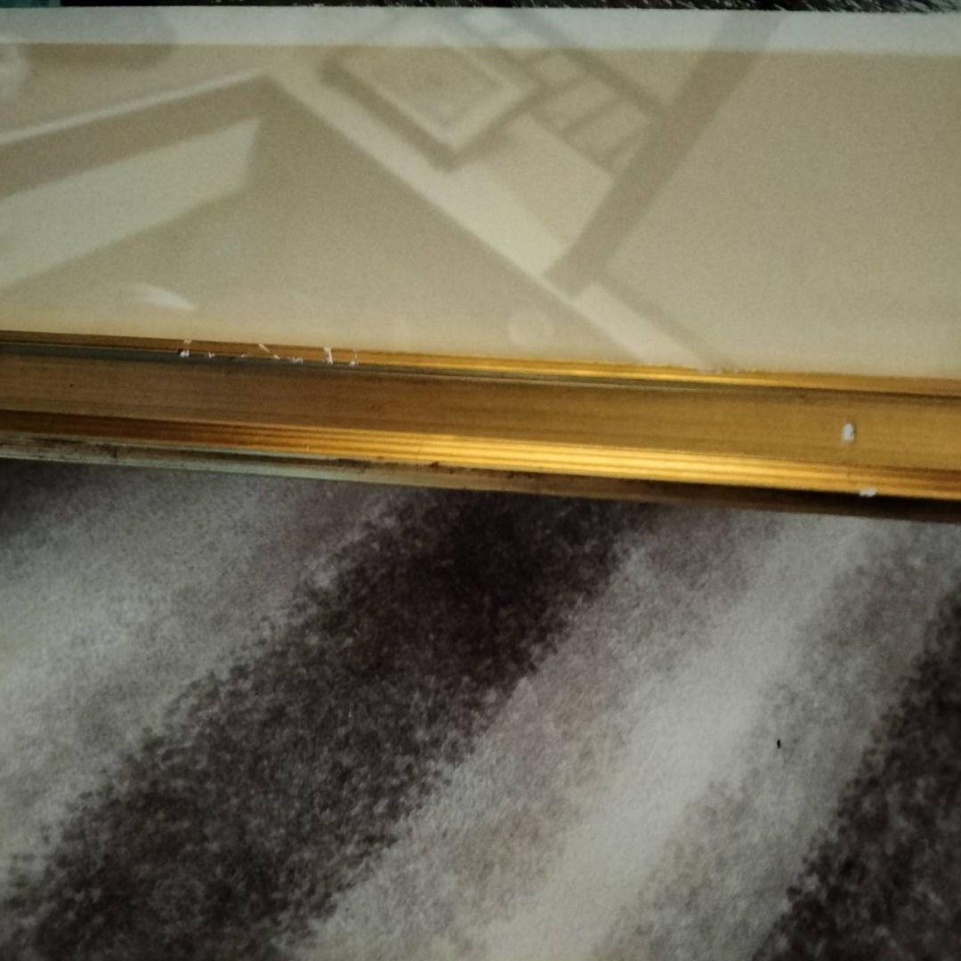 ジャック・デペルト　リトグラフ　ポーランド郊外の小道のある風景