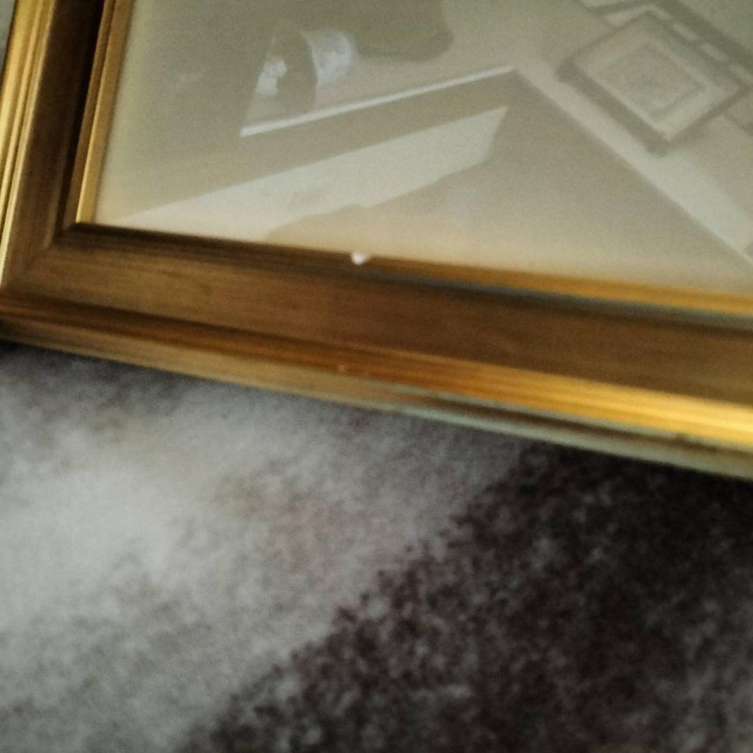 ジャック・デペルト　リトグラフ　ポーランド郊外の小道のある風景