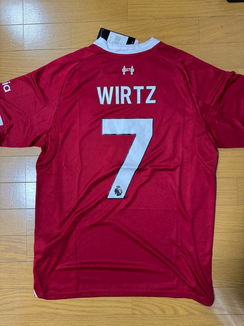 正規品 25/26 リヴァプール ユニフォーム ヴィルツ 7