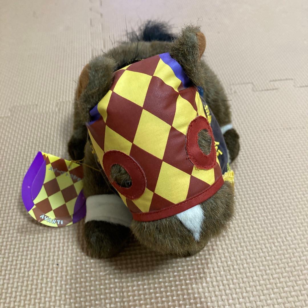 スイープトウショウ　ぬいぐるみ　競馬