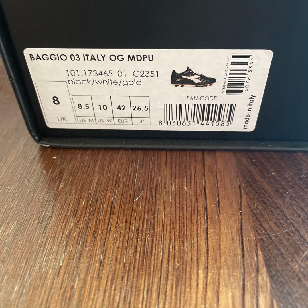 diadora バッジオ03 イタリー OG MDPU