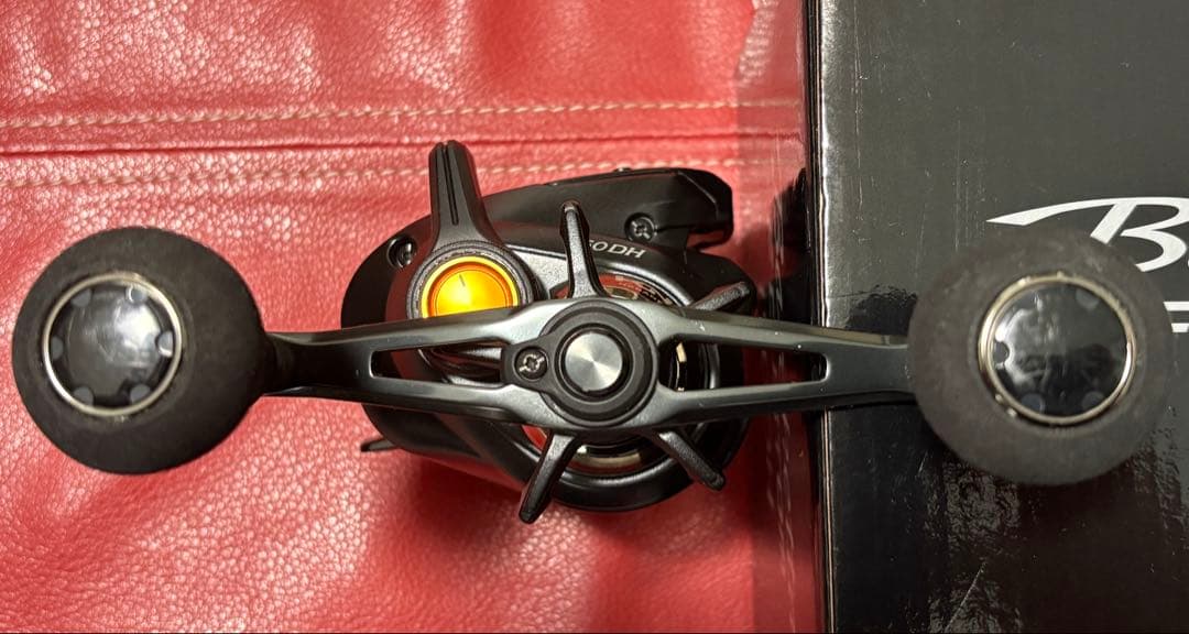 シマノ カウンター付　バルケッタFカスタム 150DH 箱付 パワーハンドル付き