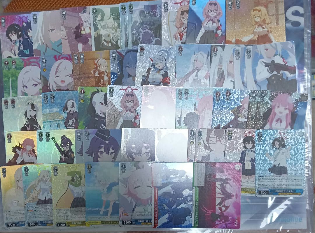 ヴァイスシュヴァルツ ブルーアーカイブ SR以下デッキパーツまとめ売り