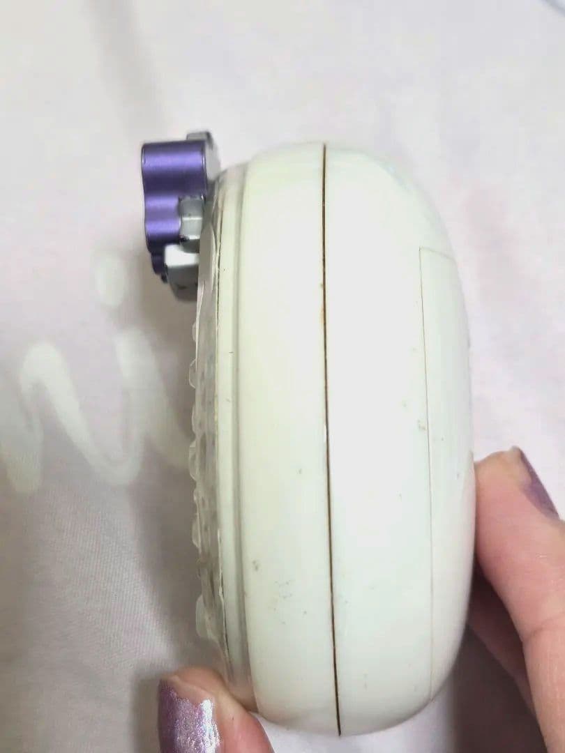 【最終値下げ】たまごっちピースホワイト　メロディーランドデコピアス付　動作確認済