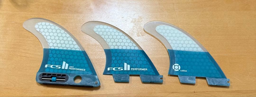 FCS PERFORMER フィンセット 3枚