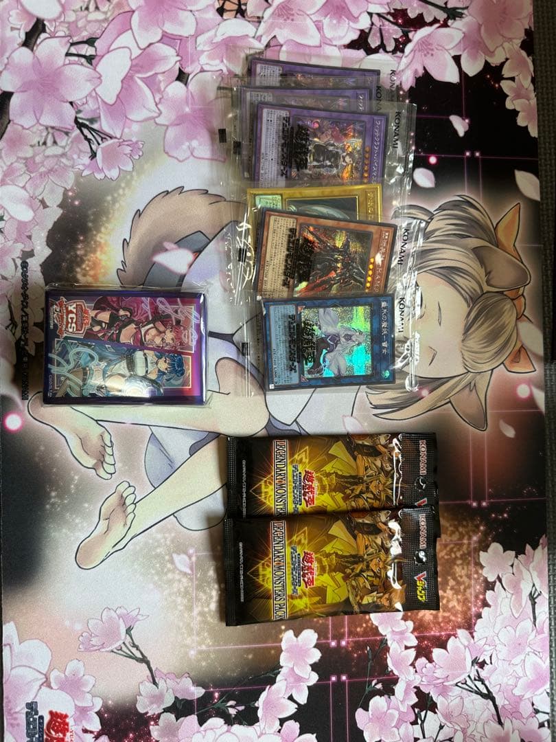 遊戯王　引退品　まとめ　スリーブ　プレイマット