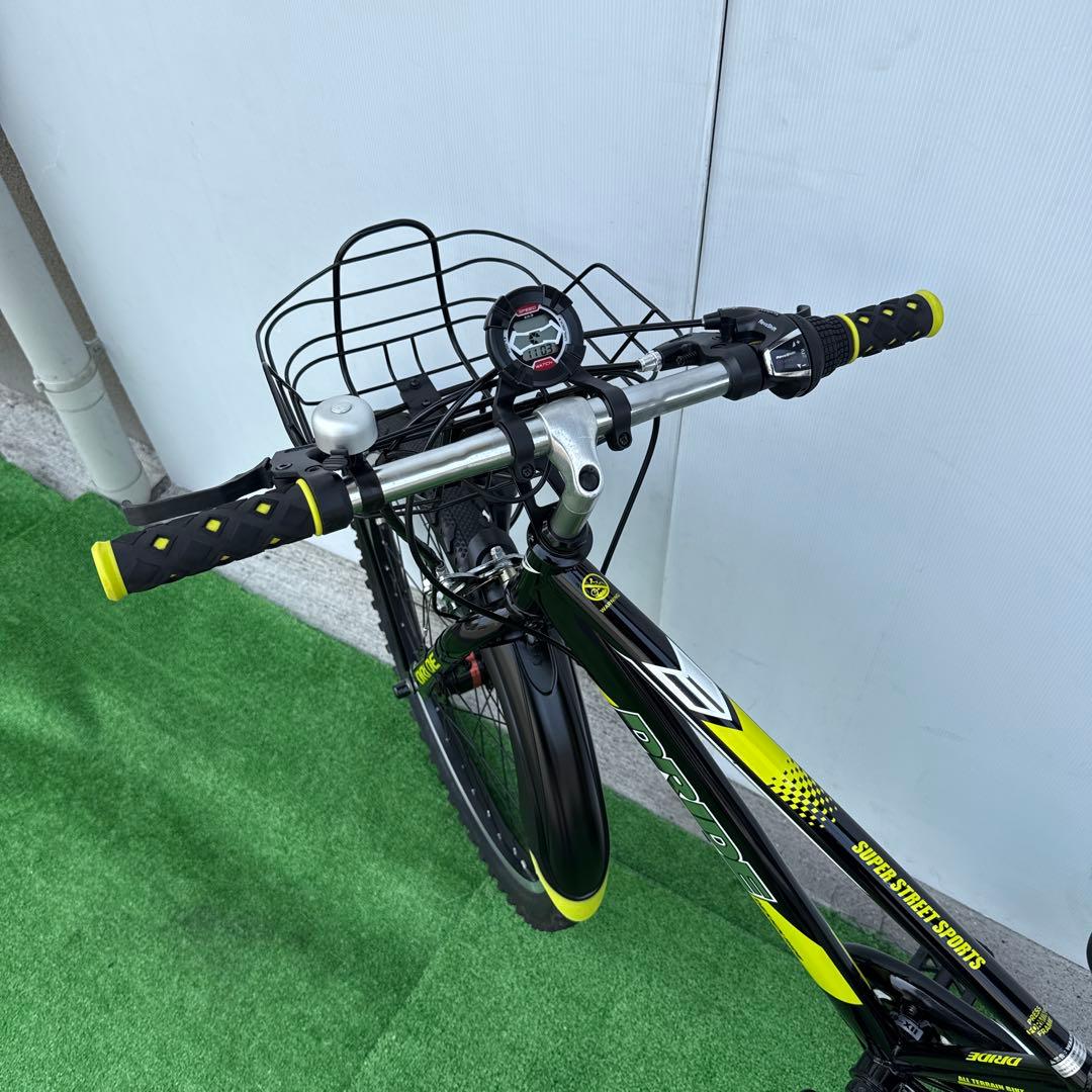 子供用自転車24インチ オートライトマウンテンバイク 新車近い【引き取り限定】