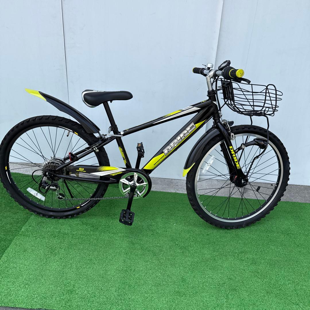 子供用自転車24インチ オートライトマウンテンバイク 新車近い【引き取り限定】