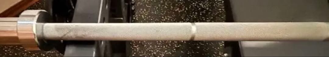 GYMWAY セラーコートパワーバー　 ガンメタルグレー