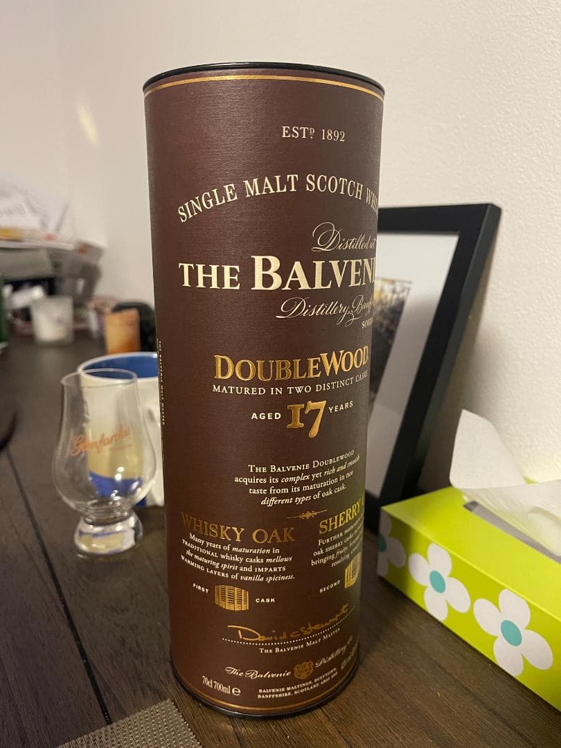 ウイスキー Balvenie 17 Doublewood