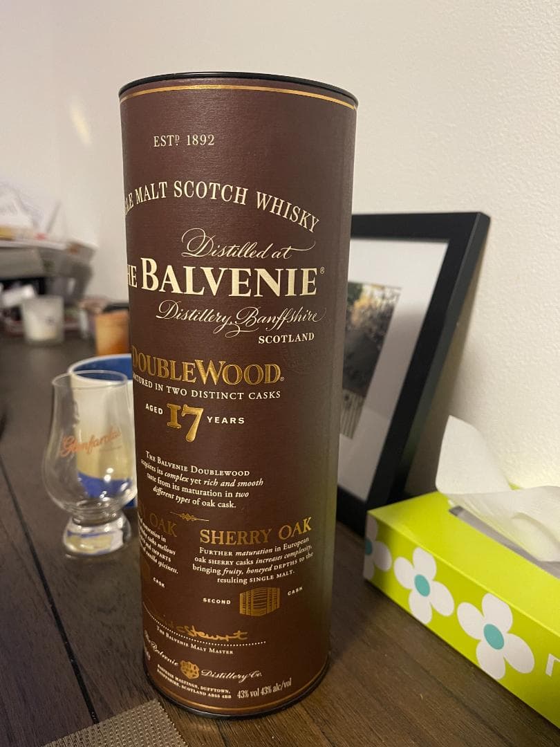 ウイスキー Balvenie 17 Doublewood