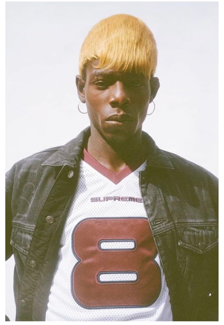 Supreme Martin Rose Football Jersey 白Ｍ