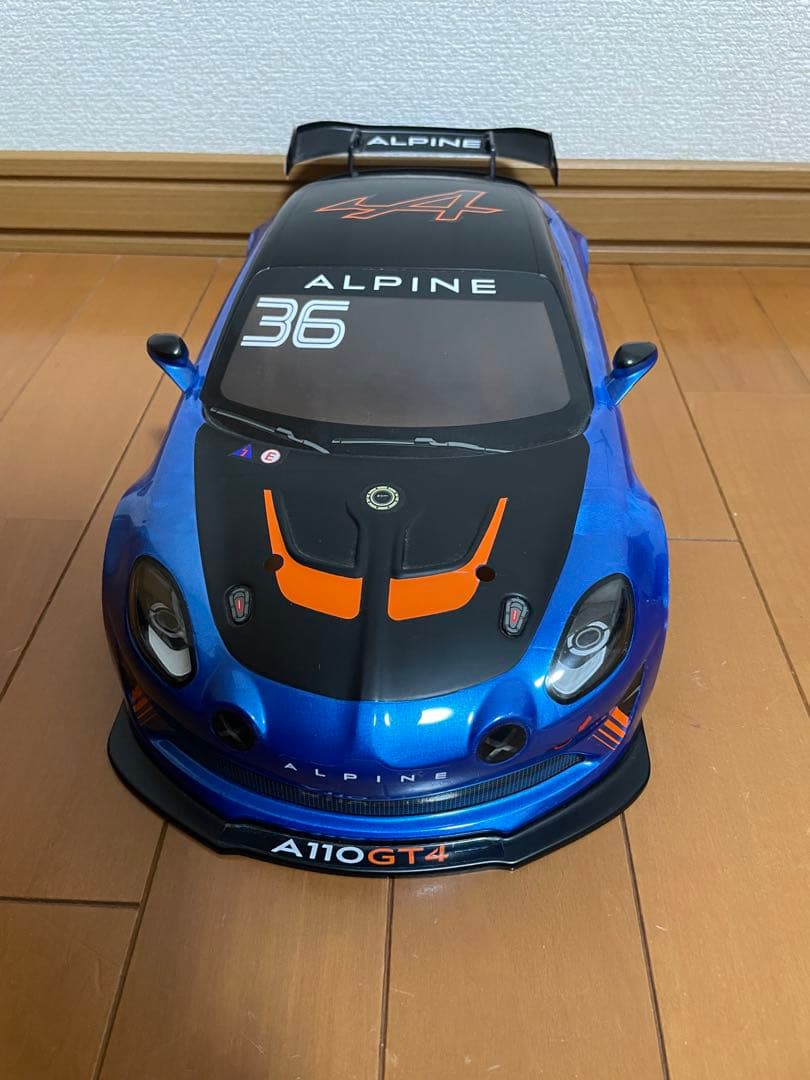 【希少/未走行】京商 FAZER Mk2 アルピーヌGT4 デコレーションボディ