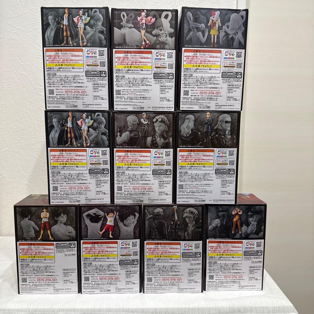 ONE PIECE フィギュアFILM REDセット 10種