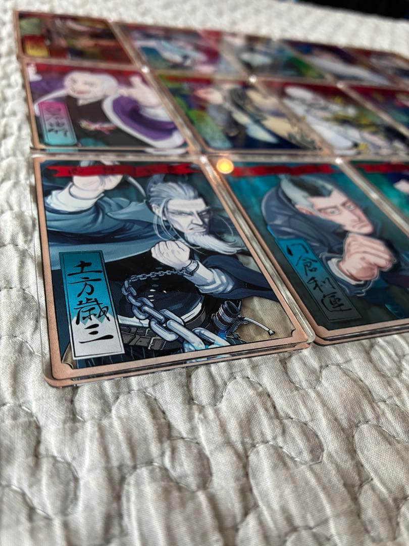 【週末sale】ゴールデンカムイ ステータスカード コンプリート14種