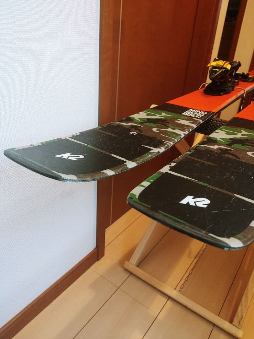 K2 mindbender116c/186cm＋marker kingpin13