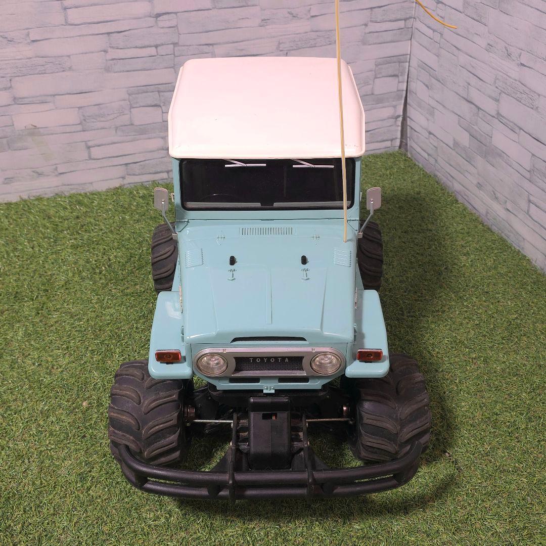 アオシマ ラジコン トヨタ ランドクルーザー 40系 FJ40V 1/8 動作可