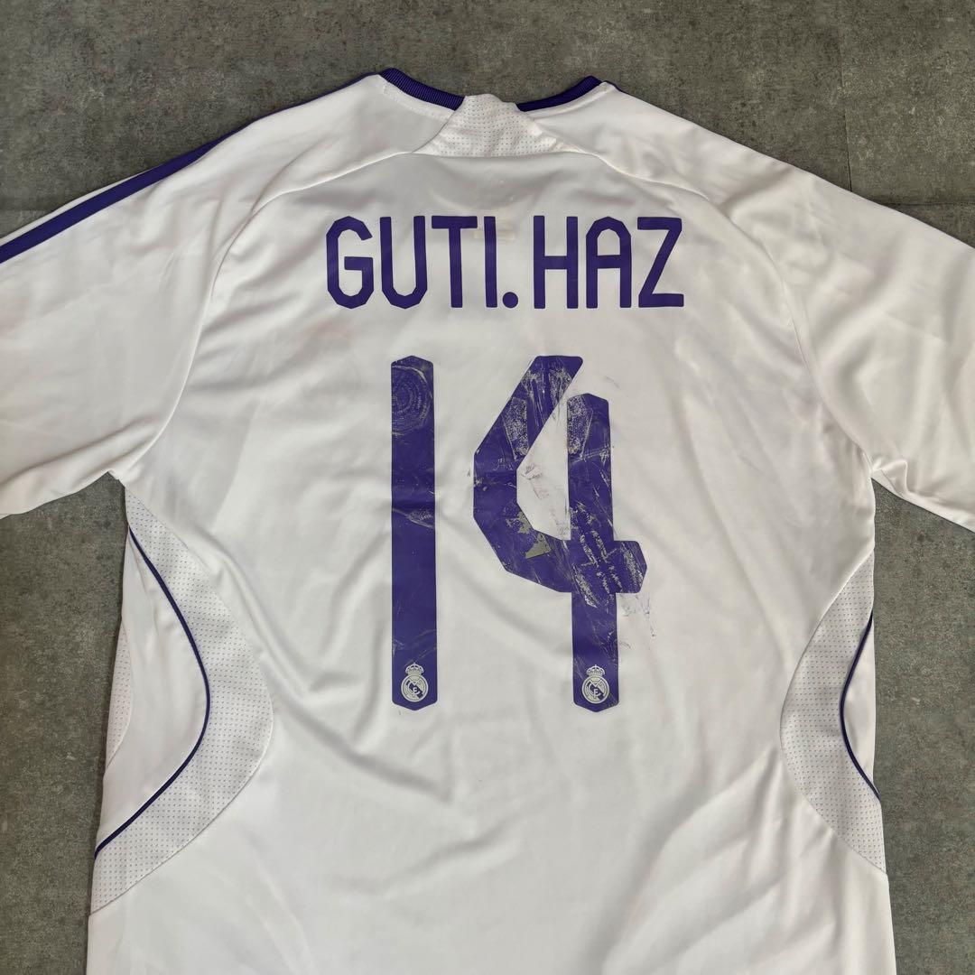 レアルマドリード　グティ　ユニフォーム　古着　シャツ　ジャージ　ジャケット