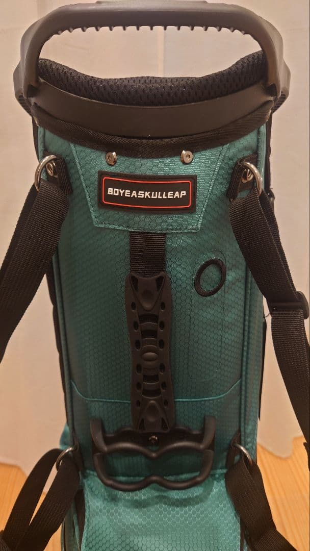 BOYEASKULLEAPウルトラライトグリーンキャディーバック新品