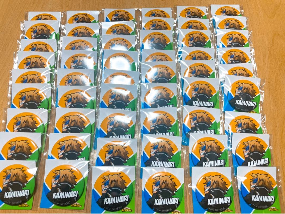 上鳴電気 缶バッジ