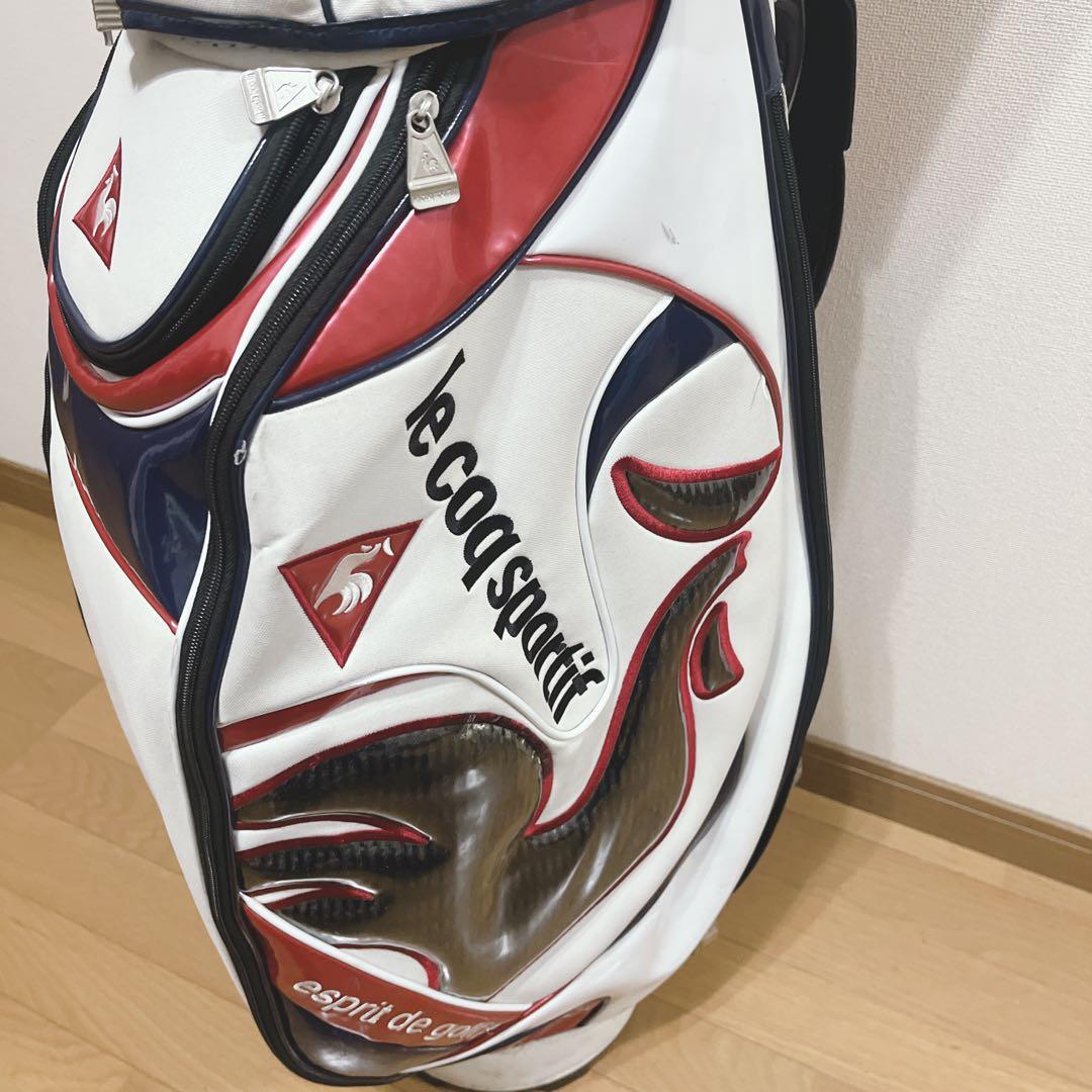 K327 lecoq sportif ホワイト キャディバック