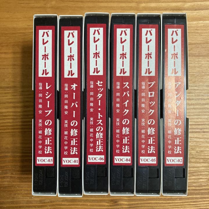 バレーボール指導法　ビデオ