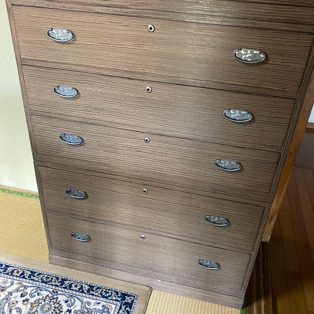 箪笥 婚礼箪笥 古道具 桐 収納家具 インテリア ②