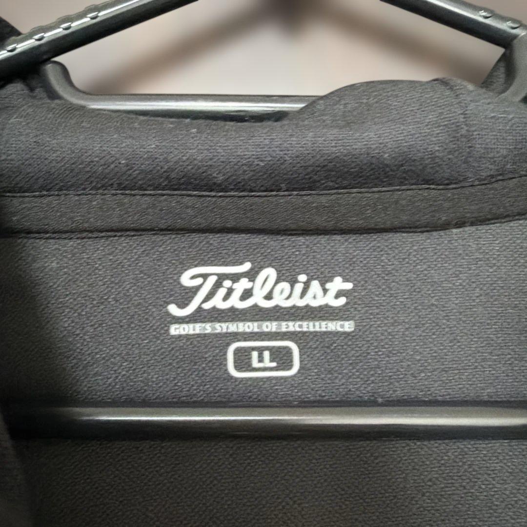 未使用品　タイトリスト　ブラック　パーカー & パンツ上下セット　LL メンズ