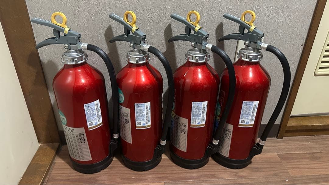 モリタ宮田工業 業務用 消火器 アルテシモ 4本 2022年製