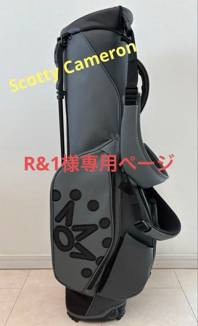 スコッティキャメロン サークルT 2022 PVレザー スタンドバッグ