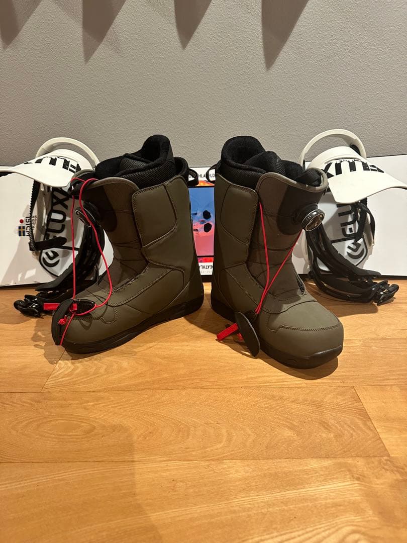 DEATH LABEL, FLUX,SIMSスノーボードセット