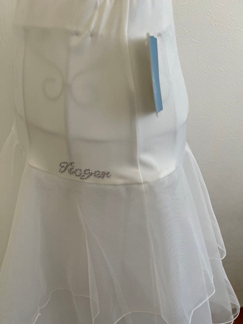 新品❗未使用❗タグ付き❗ ✨社交ダンススカート　ティアード　白色✨