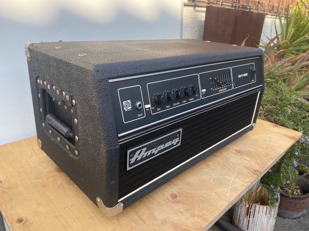 ampeg svt-450 ベース　ヘッドアンプ　中古品