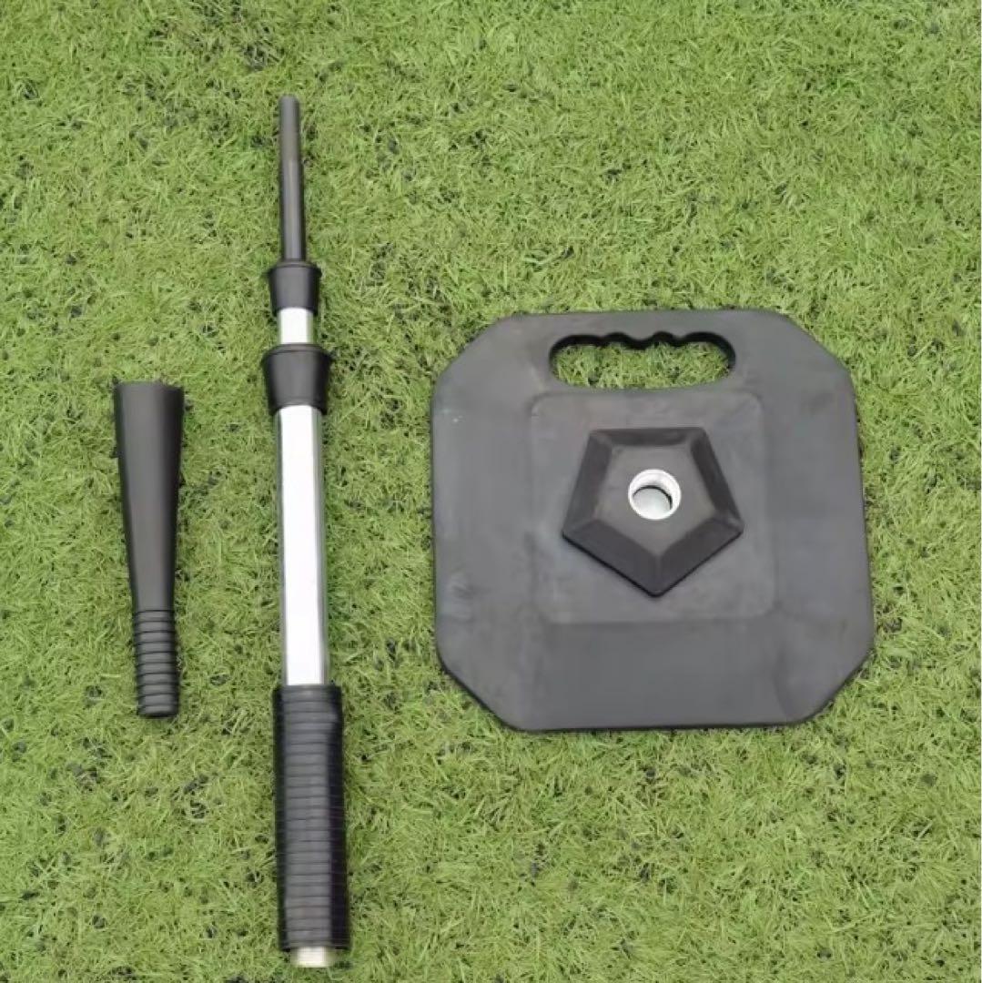 <オススメ>【新品未使用品】スプリング式バッティングティースタンド 野球 打撃