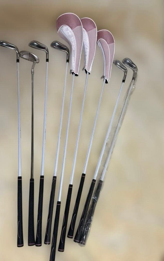 美品　　ワールドイーグル XL-01 レディースクラブ9本セット　バッグ付き