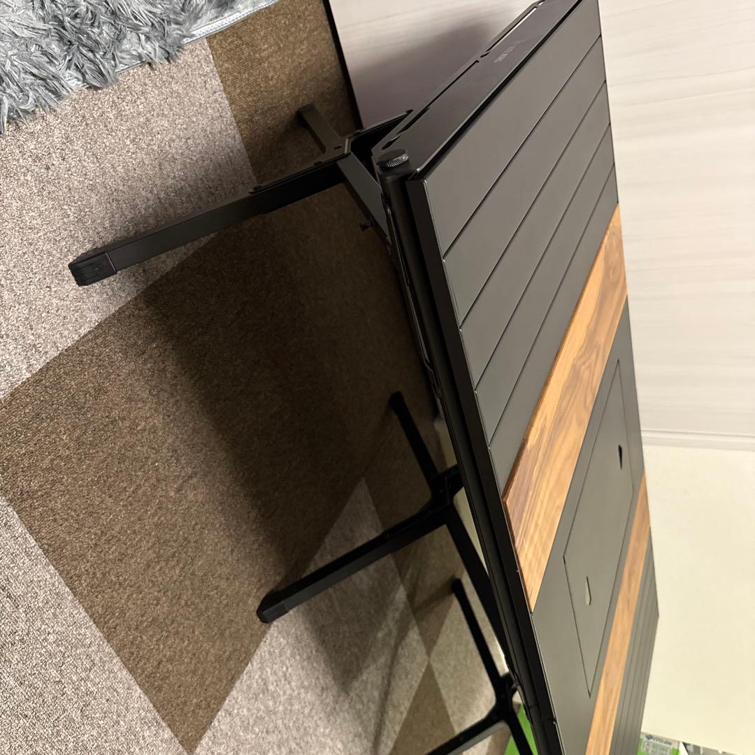 ラーテルワークスウッドパネルテーブル120