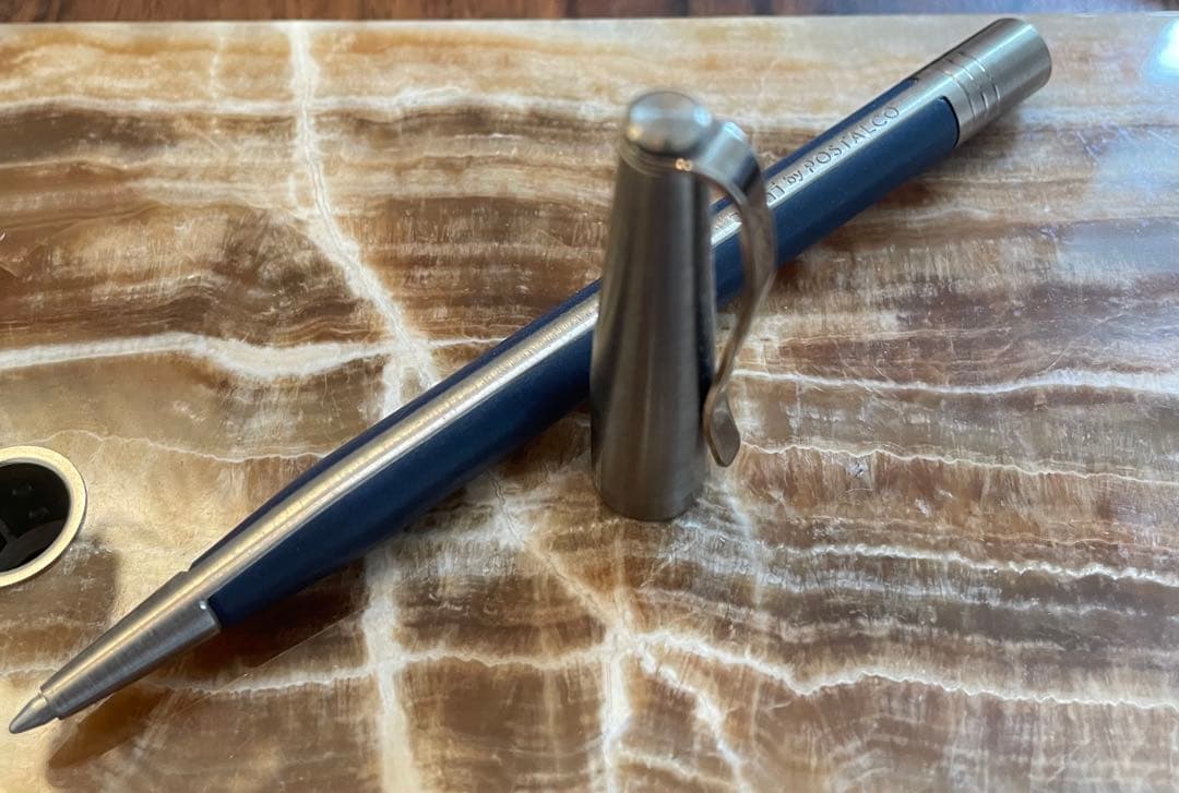 三菱鉛筆 ボールペン レイヤード by ポスタルコ ブルー