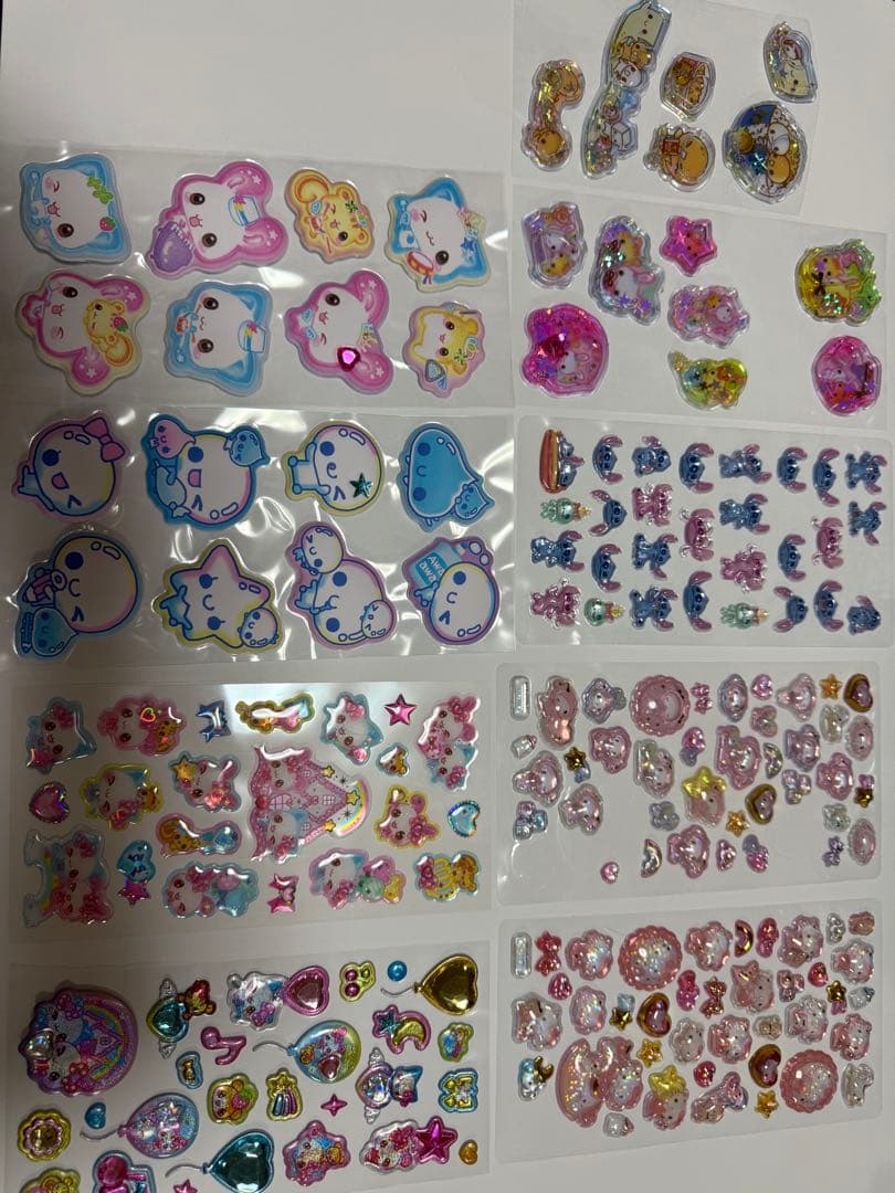 サンリオ＆平成女児シールおまとめ売り